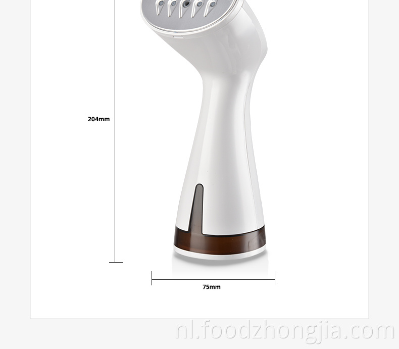 Mini -maat 20s Verwarming metalen stoomkop draagbare reishand vastgehouden handheld stoomboot voor eventuele stoffen